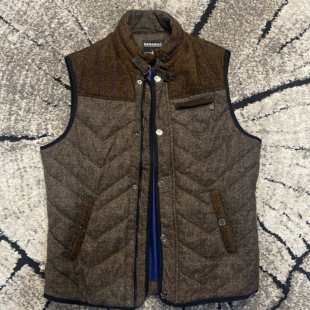 Brown Jacket Vest (XL) no wear&tear
